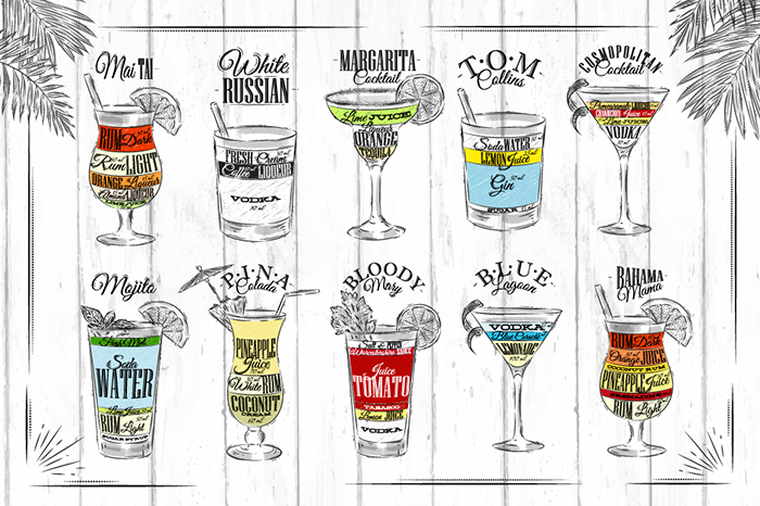 Cocktails Graphics