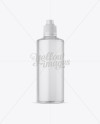 Clear Plastic Bottle Mockup