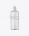 Clear Plastic Bottle Mockup