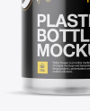 Clear Plastic Bottle Mockup