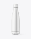 Matte Plastic Bottle Mockup