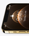 Apple iPhone 12 Pro Max Gold Mockup