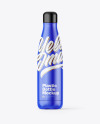 Glossy Plastic Bottle Mockup