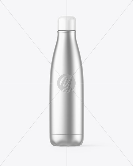 Metallic Bottle Mockup