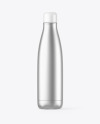 Metallic Bottle Mockup