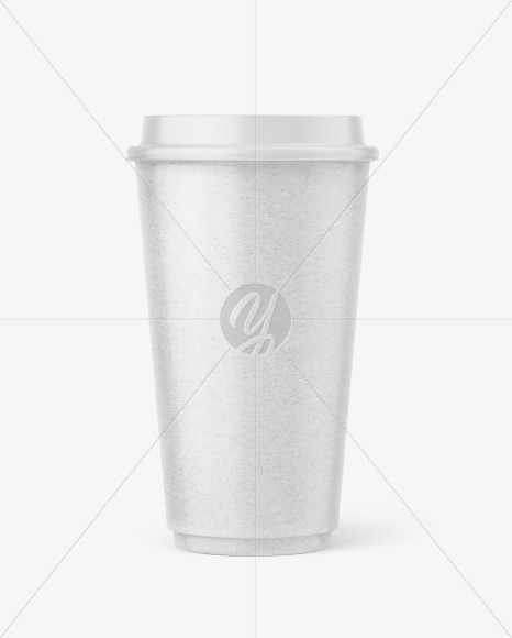 Kraft Paper Coffee Cup Mockup