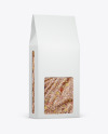 Paper Box With Muesli Mockup