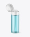 Frosted Cosmetic Bottle with Pump Mockup