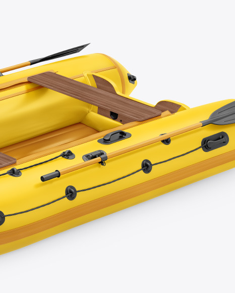 Inflatable Boat Mockup