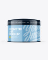 Glossy Cosmetic Jar Mockup