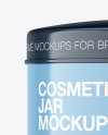 Glossy Cosmetic Jar Mockup