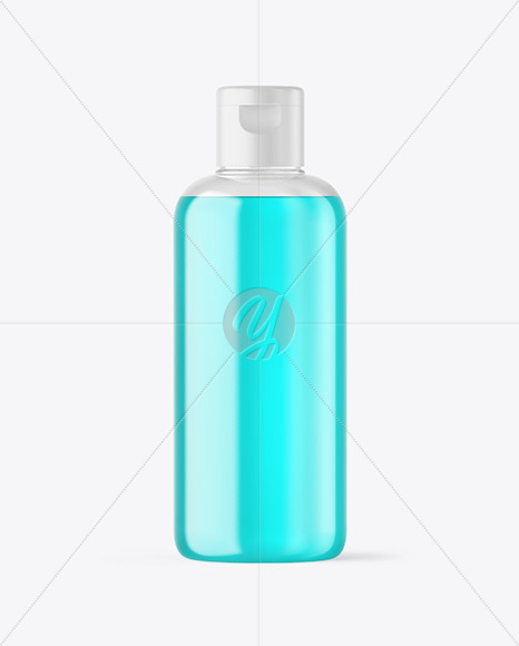 Color Liquid Cosmetic Bottle Mockup