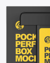 Pocket Perfume With Box Mockup