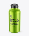 Metallic Bottle Mockup