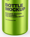 Metallic Bottle Mockup