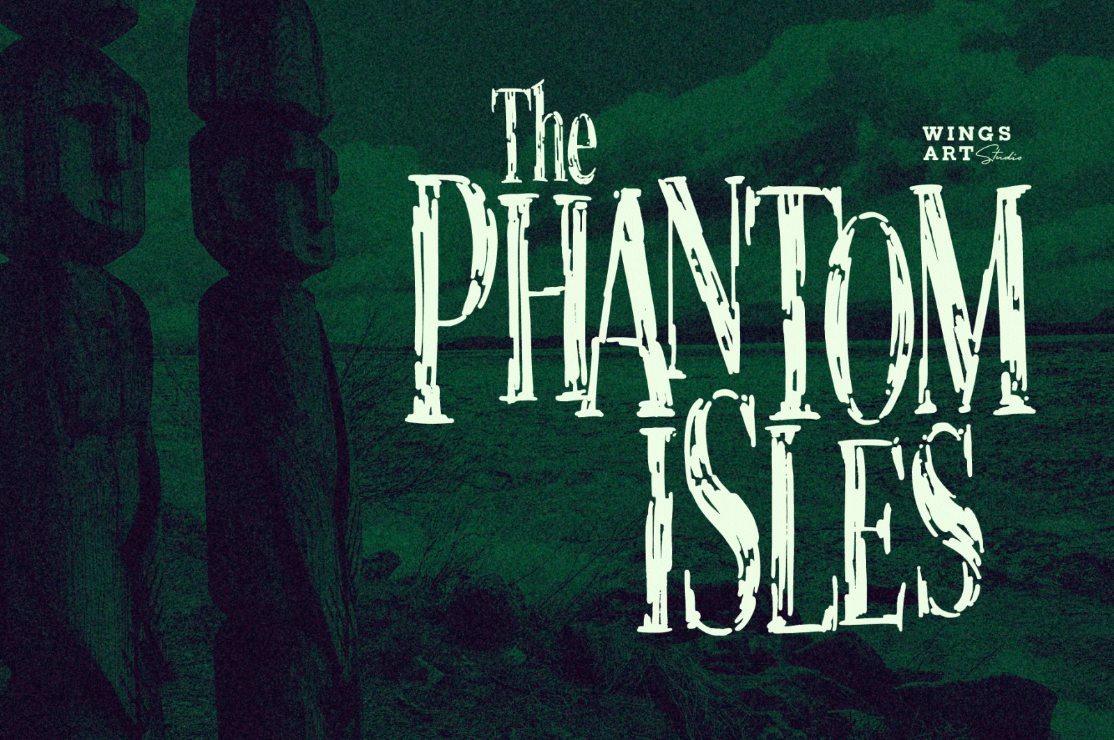 The Phantom Isles: Retro Tiki Font The Phantom Isles: Retro Tiki Font