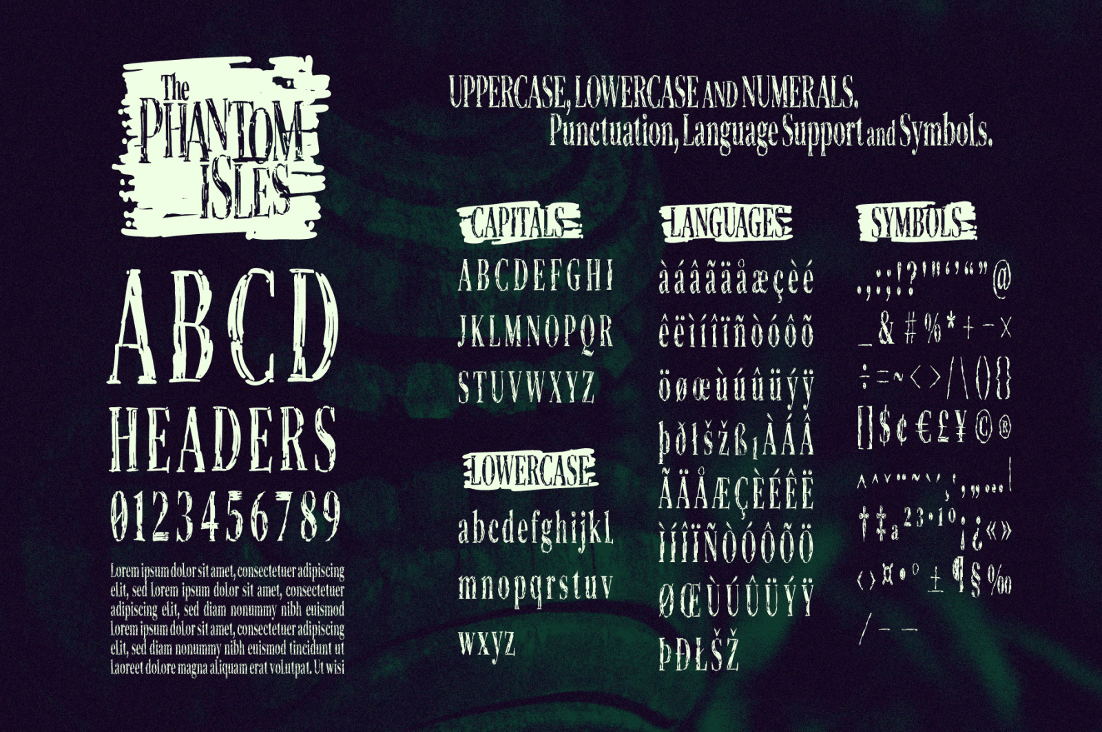 The Phantom Isles: Retro Tiki Font The Phantom Isles: Retro Tiki Font