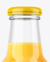 Orange Juice Bottle Mockup