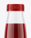 Cherry Juice Bottle Mockup