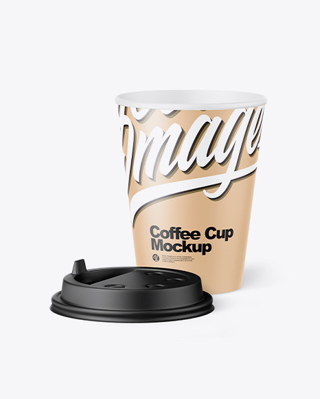 Paper Coffee Cup Mockup