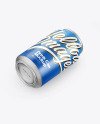 Glossy Drink Can Mockup