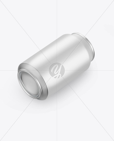 Matte Drink Can Mockup