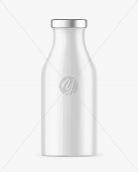 Glossy Juice Bottle Mockup