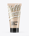 Glossy Cosmetic Tube Mockup