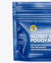 Glossy Stand-Up Pouch Mockup