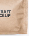 Kraft Stand-Up Pouch Mockup