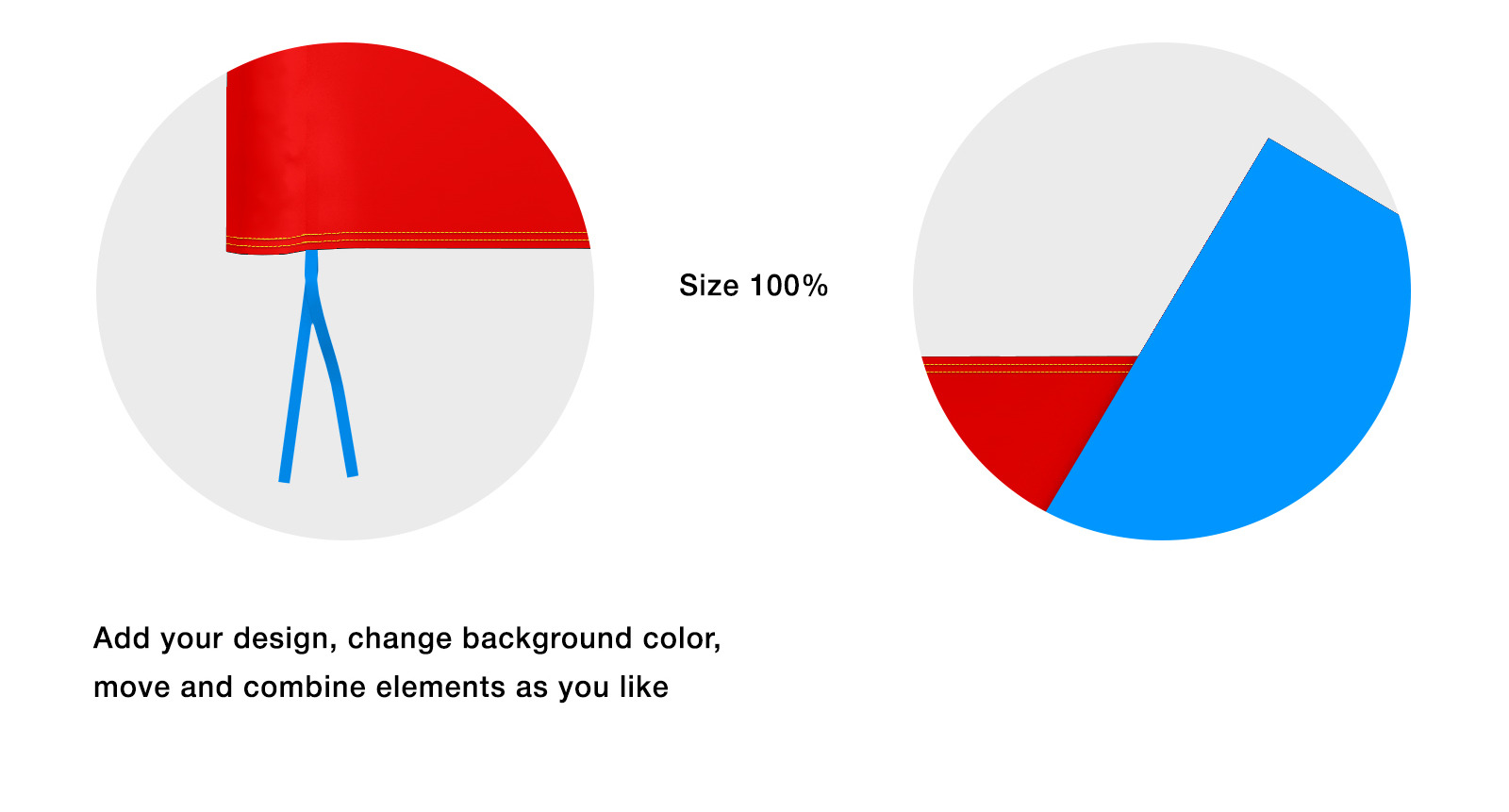 Fabric Flag 2 Mockups