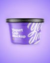 Yogurt Cup Mockup