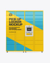 Pick Up Locker Mockup