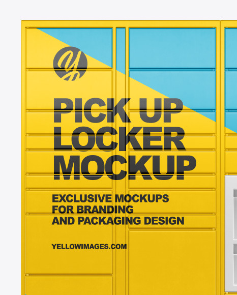 Pick Up Locker Mockup