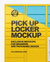 Pick Up Locker Mockup