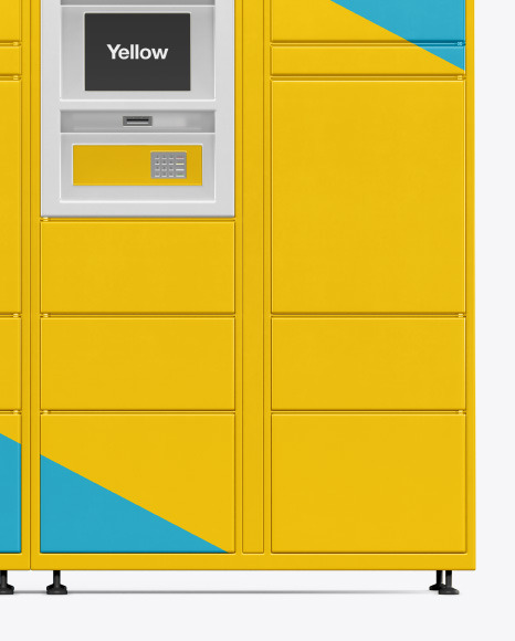 Pick Up Locker Mockup