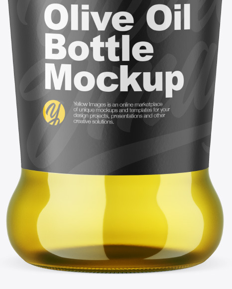 Olive Oil Bottle Mockup