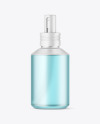 Frosted Glass Cosmetic Spray Bottle Mockup