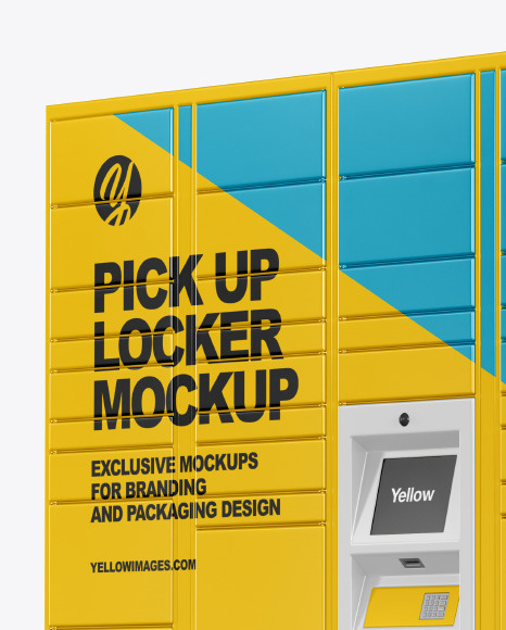 Pick Up Locker Mockup