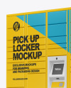 Pick Up Locker Mockup