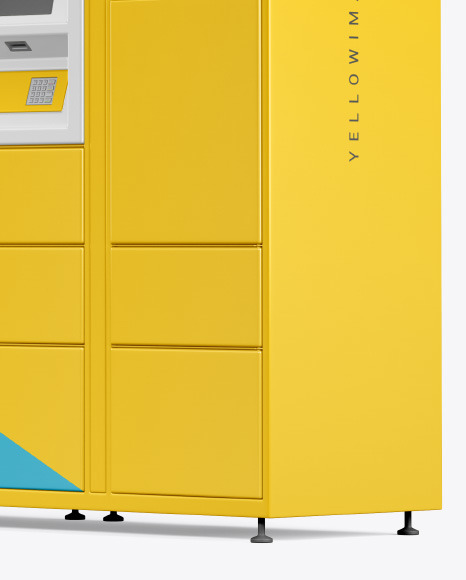 Pick Up Locker Mockup