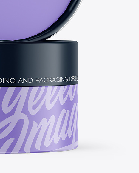 Two Matte Cosmetic Jars Mockup