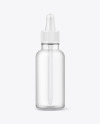 Frosted Glass Dropper Bottle Mockup