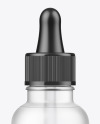 Frosted Glass Dropper Bottle Mockup