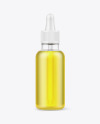 Frosted Glass Dropper Bottle with Oil Mockup