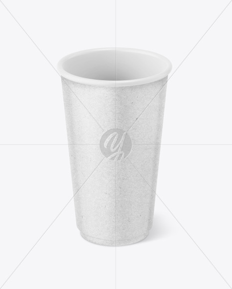 Kraft Paper Coffee Cup Mockup