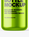 Metallic Bottle Mockup