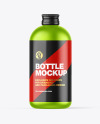 Matte Metallic Bottle Mockup