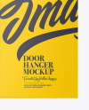 Door Hanger Mockup