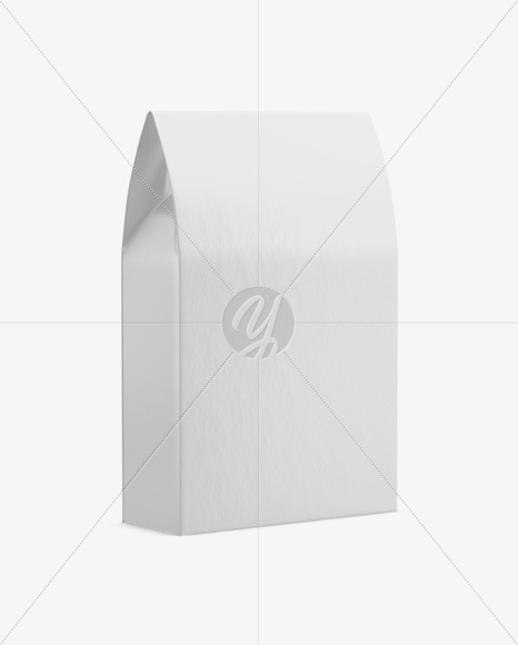 Paper Bag with a Window Mockup